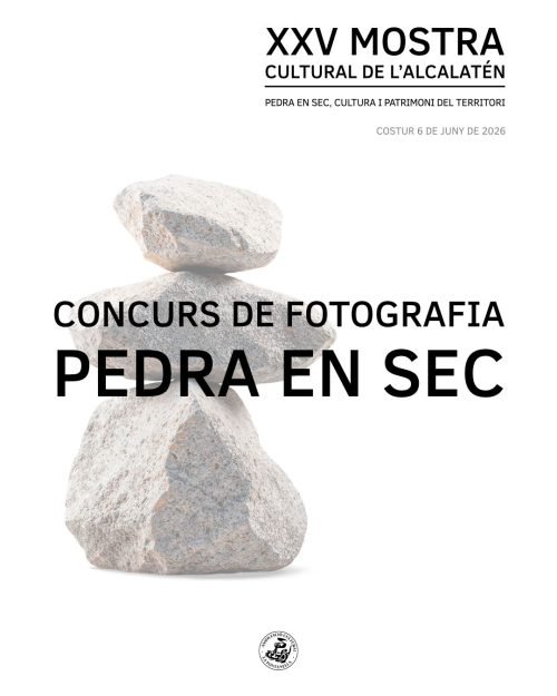 CONCURS DE FOTOGRAFIA PEDRA EN SEC